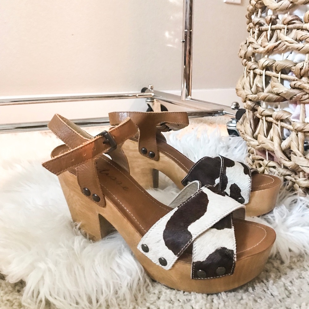 Matisse Jackie Cowhide Clog